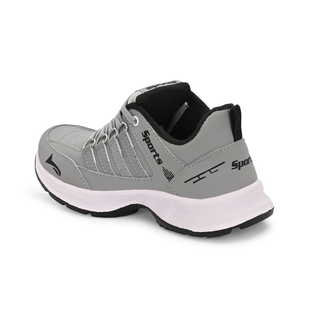 DYXX Grey Sport Sneaker – Lightweight Casual Running Shoe