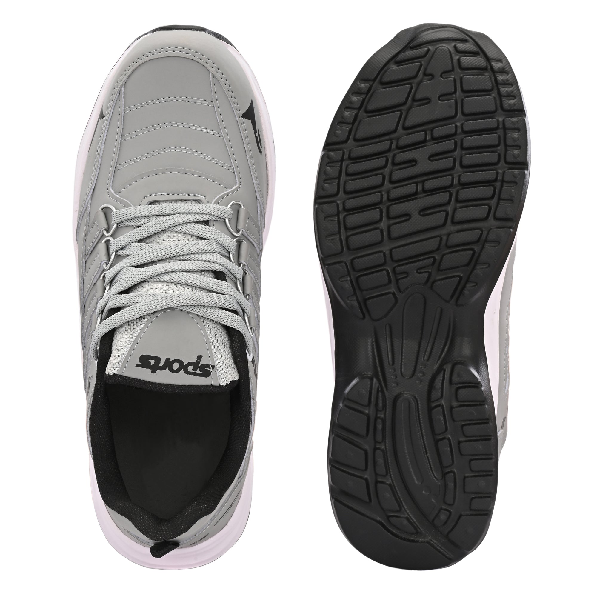 DYXX Grey Sport Sneaker – Lightweight Casual Running Shoe